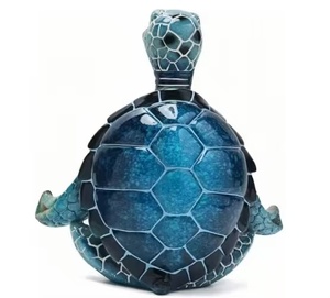 Decorazioni Desktop artigianali in resina figurina di tartaruga marina <span class=keywords><strong>Zen</strong></span> Yoga personalizzata per decorazioni da spiaggia costiera - Product Image 3