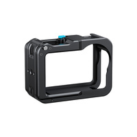 Cage de protection pour caméra en alliage d'aluminium avec interface de fixation magnétique rapide double face pour DJI Osmo Action 6