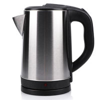 Bouilloire électrique sans fil de haute qualité, grande ouverture, 1,8 L, en acier inoxydable, contrôle de la température, 1500 W, automatique