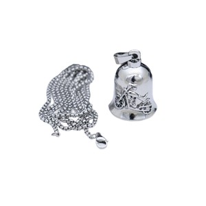 BY1075 - Llavero de metal con forma de campana de motocicleta, aleación de zinc, para ropa, modelo de bolso, colgante - Product Image 5