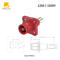 Connecteur industriel étanche IP67 mâle-femelle enfichable haute intensité 50-350A 1500V pour système photovoltaïque à énergie nouvelle