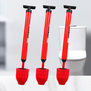 Déboucheur de toilettes à aspiration unique, puissant nettoyeur de canalisations, ventouse de toilettes domestique. - Product Image 4