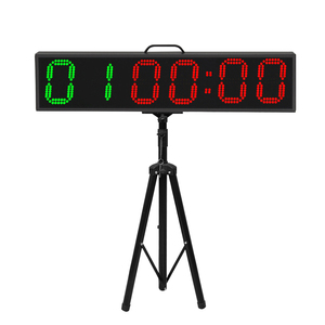 Chronomètre sportif électronique GPS étanche pour course de <span class=keywords><strong>marathon</strong></span> en extérieur, affichage LED, grand chronomètre sportif en alliage d'aluminium - Product Image 1
