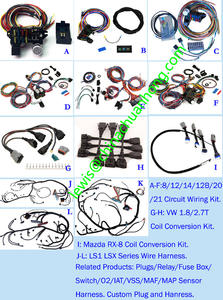 CNCH TXL Updated Wires Gen3 5.3 Vortec Engine Swap Stand単独Harness-Ls1 Ls2 Ls3 LS Swap Harness Factory V8 - Product Image 4