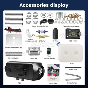 Calentador de Aire Diésel para Estacionamiento de Autos Hcalory 12V 24V 5-8KW, Tanque de 10L, Pantalla LCD, Control Remoto por Aplicación Bluetooth, Transmisión de Voz - Product Image 4