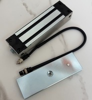Cerradura Electromagnética de Alta Resistencia Antirrobo de 500 kg, para Puerta Simple o Doble, Control Eléctrico, Resistente al Agua