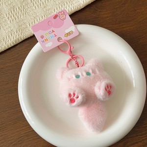 Pendentif jouet pour chat, <span class=keywords><strong>porte</strong></span>-clés fait main DIY, breloque de sac pour femme, poupée en peluche, petit cadeau de vendeur ambulant, style animal <span class=keywords><strong>Hello</strong></span> <span class=keywords><strong>Kitty</strong></span> - Product Image 3