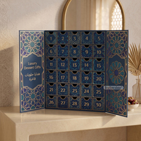 Caja de Regalo de Cartón Biodegradable para Eid Mubarak, con Diseño Personalizado, de Lujo, con Cajones, para Calendario de Ramadán