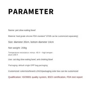 Cuenco <span class=keywords><strong>de</strong></span> silicona ecológico para comer lentamente para perros, antideslizante, con almohadilla <span class=keywords><strong>de</strong></span> doble propósito para lamer, comedero y bebedero sólido para mascotas - Product Image 2