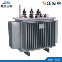 Transformateur immergé dans l'huile triphasé YongHui 3150KVA 35kV/10kV-380V AC/DC, bobines en cuivre/aluminium, pour utilisation en sous-station, haute performance