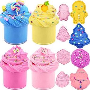 DSK001 Ice Cream Non-toxic Plastic & Clay <b>Slime</b> Toys Set DIY Glue Kit for Kids - Product Image 5