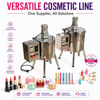 Machine de remplissage de rouge à lèvres de laboratoire pour le test de formules cosmétiques