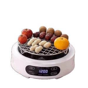 Plaque chauffante électrique en céramique multifonctionnelle 220V, acier inoxydable, contrôle de la température réglable, utilisation en buffet, 1200W - Product Image 1