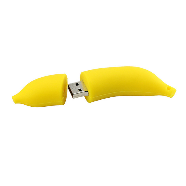 High Quality Cartoon Fruit Shaped USB Flash Drive 16gb 32gb 2.0 3.0 Key Chain Lanyard 8gb 64gb 1gb 2gb Flash Sticks 3.0 Version