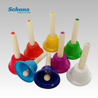 Octave Hand Bell Chime Metal Orff Percussion Toy Kindergarten Early Education Musical Teaching Aid for Music Class