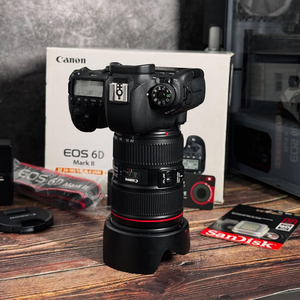 Appareil photo reflex numérique professionnel HFT <span class=keywords><strong>6D</strong></span> Mark II avec objectif EF 24-105mm F/4 II, vidéo Full HD, photographie numérique, vente en gros - Product Image 3