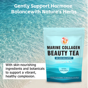 Té de Colágeno Marino con Ácido Hialurónico, Biotina, Sílice de Bambú y Aloe para Hidratación de la Piel, Fortalecimiento del Cabello y Resiliencia de las Uñas - Product Image 3