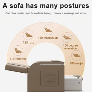 Ghế làm móng sang trọng tự động với chức năng massage, điều chỉnh 180 độ, dành cho ghế spa chân - Product Image 3