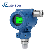 Capteur de pression à diaphragme fileté sanitaire JZSensor pour les industries de l'hygiène, des aliments et des boissons, en acier inoxydable pour liquides