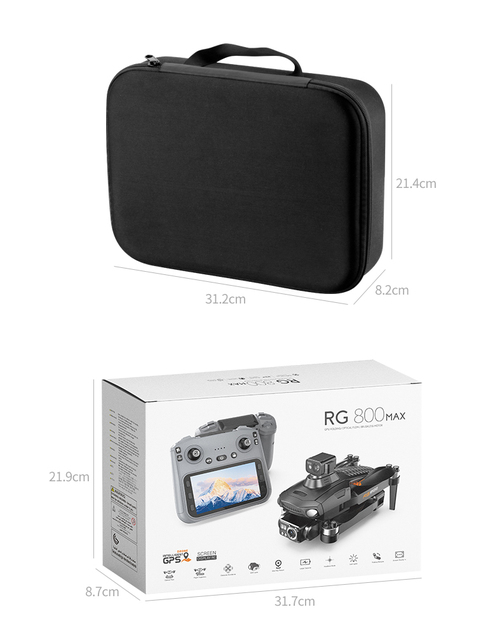 RG800 Max Drone with 8K(1080P) Camera and with GPS Obstacle Avoidance
