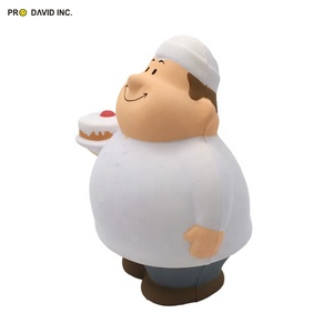 PU <b>Foam</b> Anti Stress Ball Birthday Bert Shaped Customized Color & Logo for Ages 5-14 - Product Image 2