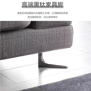 Patas de acero al carbono engrosadas para muebles, soporte para sofá, mesa de centro, mueble de TV, accesorios de patas metálicas de alta calidad y resistentes. - Product Image 5