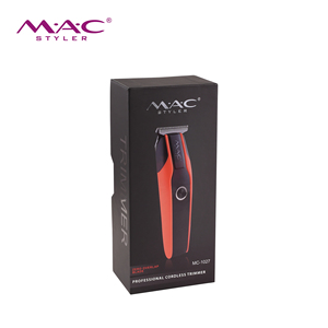 Cortadora de Pelo Eléctrica Inalámbrica Profesional MAC para <span class=keywords><strong>Hombre</strong></span>, Cuchillas con Longitudes Ajustables, Cuchillas sin Superposición, Carga Rápida - Product Image 1