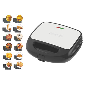 ORVICA Cross-border Sandwich <b>Maker</b>, 12-in-1 Breakfast <b>Maker</b>, Multifunctional Multi-plate Home Donut and <b>Waffle</b> <b>Maker</b> - Product Image 2