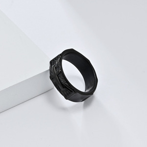 Men's <b>Titanium</b> Steel Cross <b>Ring</b> Gold Black Silver Punk Style Jewelry Gift - Product Image 4
