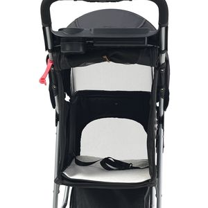 छोटे/मध्यम बिल्लियों के लिए टिकाऊ 3-पहिया पालतू कुत्ते के लिए टिकाऊ 3-पहिया पालतू जानवर को एडजस्ट करें - Product Image 2