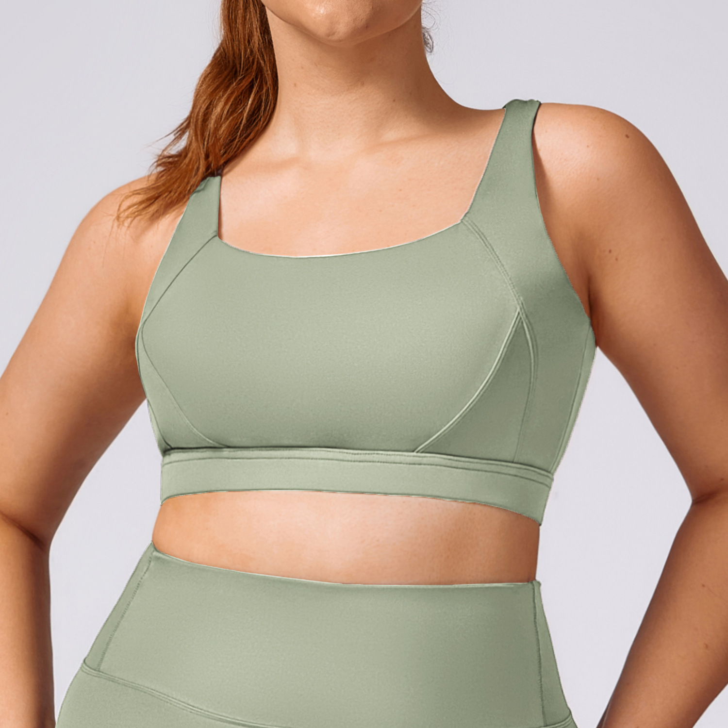 8047 Bra Bean Green