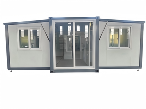 Container Espandibile di Lusso da 20-40 Piedi, Prefabbricato, con Design a Doppia Ala Pieghevole, Casa Moderna in Acciaio con Camera da Letto, Bagno e <span class=keywords><strong>Negozi</strong></span> - Product Image 3