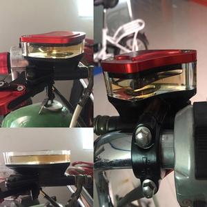 22MM 7/8 Inch Double Pump Motorcycle Engine <b>Master</b> <b>Cylinder</b> Hydraulic <b>Brake</b> & Clutch Levers Essential Controls - Product Image 4