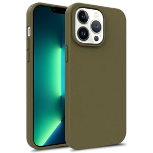 Coque de téléphone personnalisable écologique en paille de blé biodégradable pour <span class=keywords><strong>iphone</strong></span> 14 15 pro max, pour <span class=keywords><strong>iphone</strong></span> 15 étui recyclé - Product Image 5