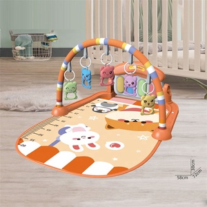 Nouveau Produit Tapis de Jeu Musical Éveil Bébés Tapis d'Activités Motif Dessin Animé Tapis de Fitness Multi-Fonctions avec Pédales de <span class=keywords><strong>Piano</strong></span> Jouets <span class=keywords><strong>pour</strong></span> Bébés - Product Image 1