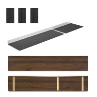 SAMDI Moderne High-end Houten Monitorstandaard Bureauplank voor Computer, Thuiskantoor en Studie