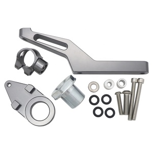 Caliente <span class=keywords><strong>de</strong></span> la motocicleta piezas negro <span class=keywords><strong>de</strong></span> aleación <span class=keywords><strong>de</strong></span> aluminio <span class=keywords><strong>de</strong></span> <span class=keywords><strong>amortiguador</strong></span> <span class=keywords><strong>de</strong></span> dirección <span class=keywords><strong>de</strong></span> soporte para kawasaki <span class=keywords><strong>ZX6R</strong></span> 2009-2016 - Product Image 2