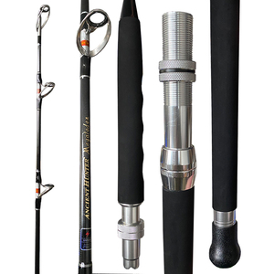 Canne à pêche en mer Ancient <span class=keywords><strong>Hunter</strong></span>, canne à pêche au trolling Megalodon, 1,8 m, jig 80-400 g, carbone 30T renforcé, conseils pour l'eau de mer - Product Image 3