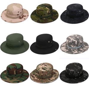 Chapeau de camouflage de caractère de <span class=keywords><strong>camping</strong></span> en plein air du fournisseur Bonnet de protection solaire pour hommes femmes pour la pêche Voyage - Product Image 1