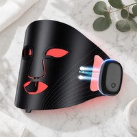 Masque facial LED portable EYCO 510K, doux et délicat, 630 850nm, thérapie par lumière rouge, soin de la peau