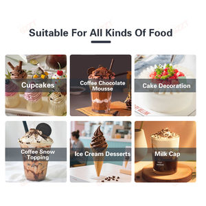 110V 220V macchina automatica quantitativa per Dispenser di panna montata automatica per montare la macchina a scarico automatico - Product Image 5