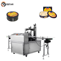 Machine d'emballage verticale semi-automatique pour sceller les boîtes et les boîtes de conserve en forme de cœur en chocolat transparent