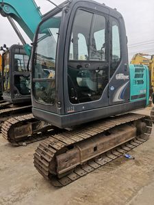 Excavadora de orugas hidráulica Kobelco Sk75 7Ton usada con menos horas en buen rendimiento Sk60 Sk200 - Product Image 3