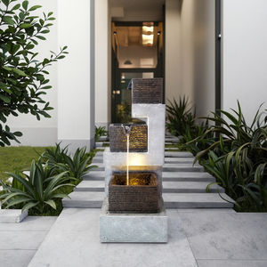 <span class=keywords><strong>Enchanted</strong></span> <span class=keywords><strong>Garden</strong></span> Wooden Wish Well Neuer Solar wasserspiel brunnen aus Poly resin - Product Image 3