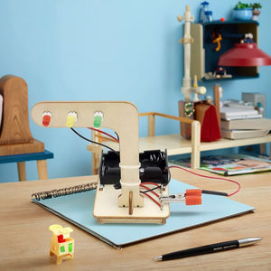 ชุดของเล่นวิทยาศาสตร์ DIY STEM สำหรับเด็กมัธยมต้น ชุดประกอบไม้ ปริศนาวิทยาศาสตร์ ของเล่นฟิสิกส์สำหรับเด็ก - Product Image 1