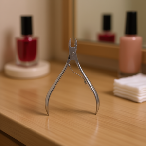 Juego de 6 Pinzas de Manicura de Acero Inoxidable Pretul, Punta Corta, Cabeza Recta, Herramientas de Pedicura para el Cuidado de las Uñas, Estilo Clásico para Adultos, en Caja - Product Image 2