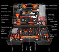 Kit d'outils multifonctionnels Boîte à outils de ménage Ensemble d'outils professionnels pour électricien