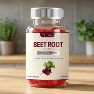 Gummies de Betterave Marque Blanche : Énergie et Soutien Circulatoire – Vente en Gros OEM, Gummies de Betterave Véganes Biologiques pour Femmes et Hommes - Product Image 1