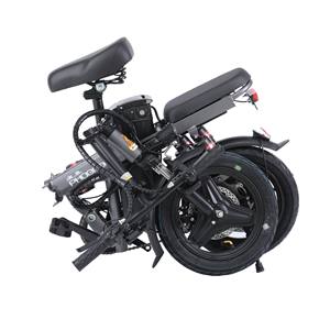 Bicicleta Eléctrica <span class=keywords><strong>Plegable</strong></span> de 14 Pulgadas, 500W, 48V, con Batería de Litio, Tamaño Mini, Venta al por Mayor, ODM y OEM - Product Image 2