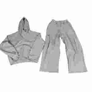 Sudadera con Capucha Extra Grande de Algodón de 345 GSM de Alta Calidad, Diseño con Hombros Caídos, Estampado Puff Extra Grande, Sudaderas con Capucha para Hombre - Product Image 3